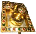 Mini Haldi Kum-Kum Tray for pooja rituals and ceremonies