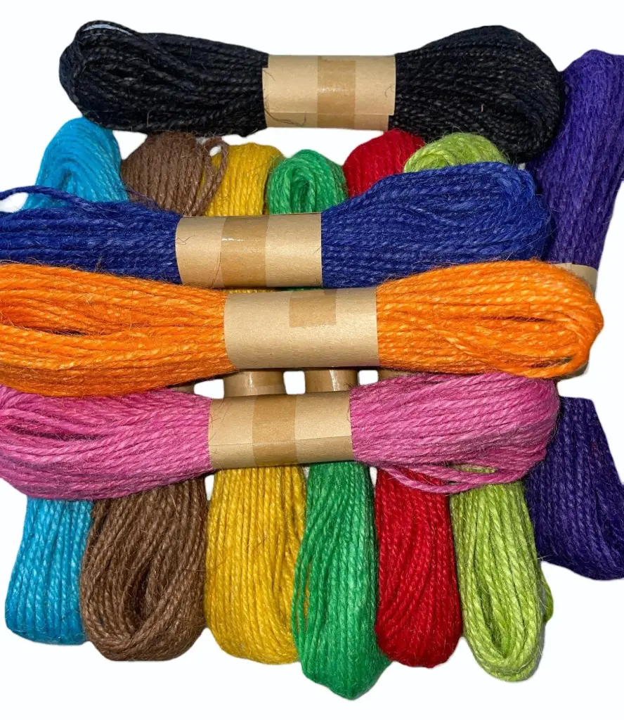 Colorful Jute Twine Rope