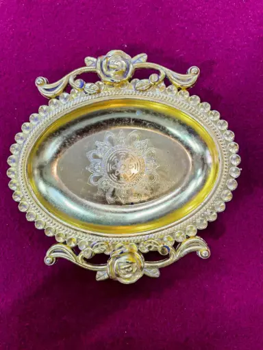 [Decorative Gift Tray Golden] Decorative Gift Tray-Golden